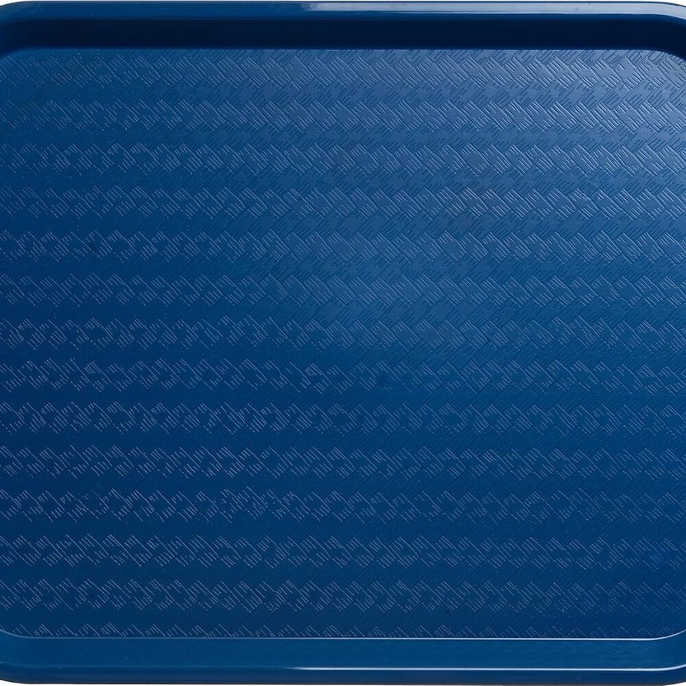 Cafe Fast Food Cafeteria Tray with Patterned Surface for Cafeterias, Fast Food,
